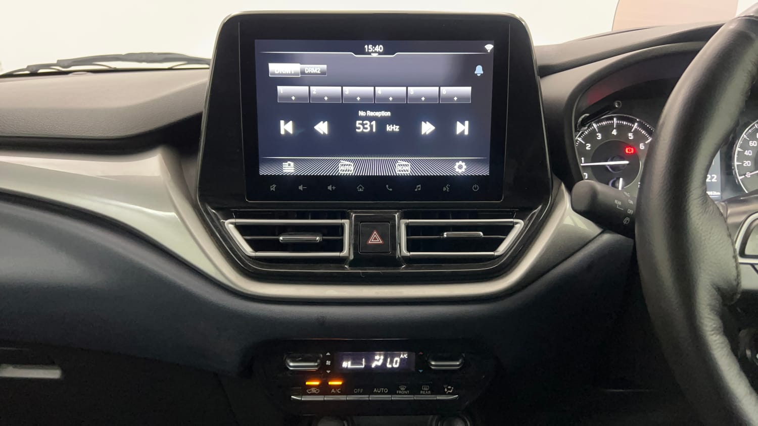 Used 2022 Maruti Suzuki Baleno Alpha AGS Petrol Automatic interior MUSIC SYSTEM & AC CONTROL VIEW
