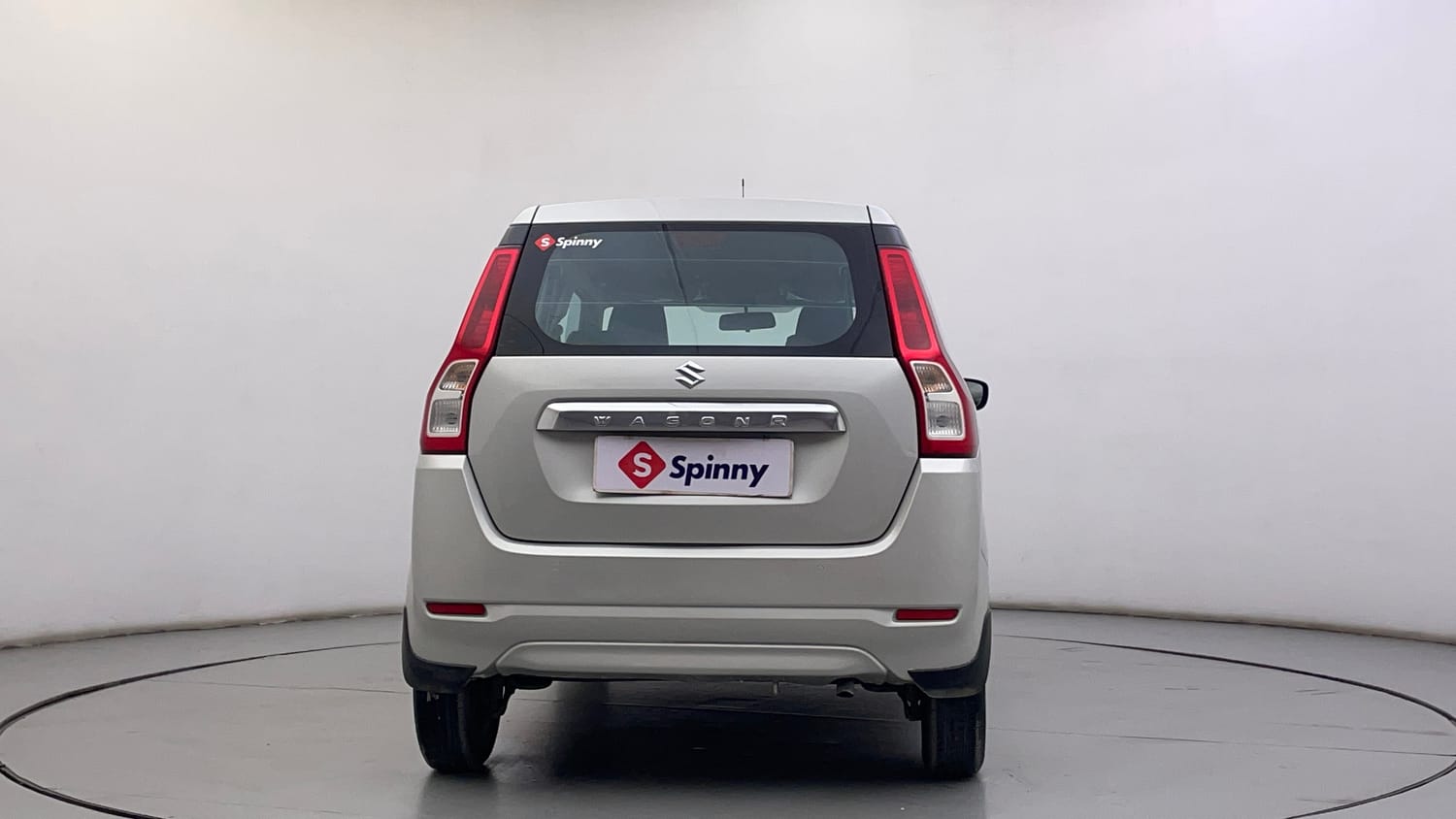 Used 2019 Maruti Suzuki Wagon R VXi 1.2 Petrol Manual exterior BACK VIEW