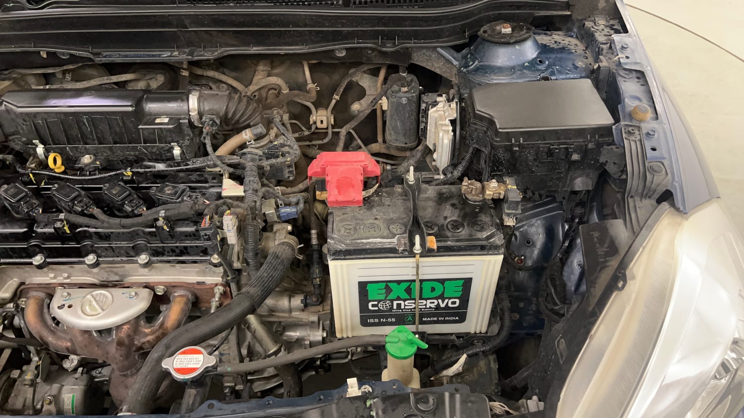 Used 2021 Maruti Suzuki S-Cross Zeta Petrol Manual engine ENGINE LEFT SIDE VIEW