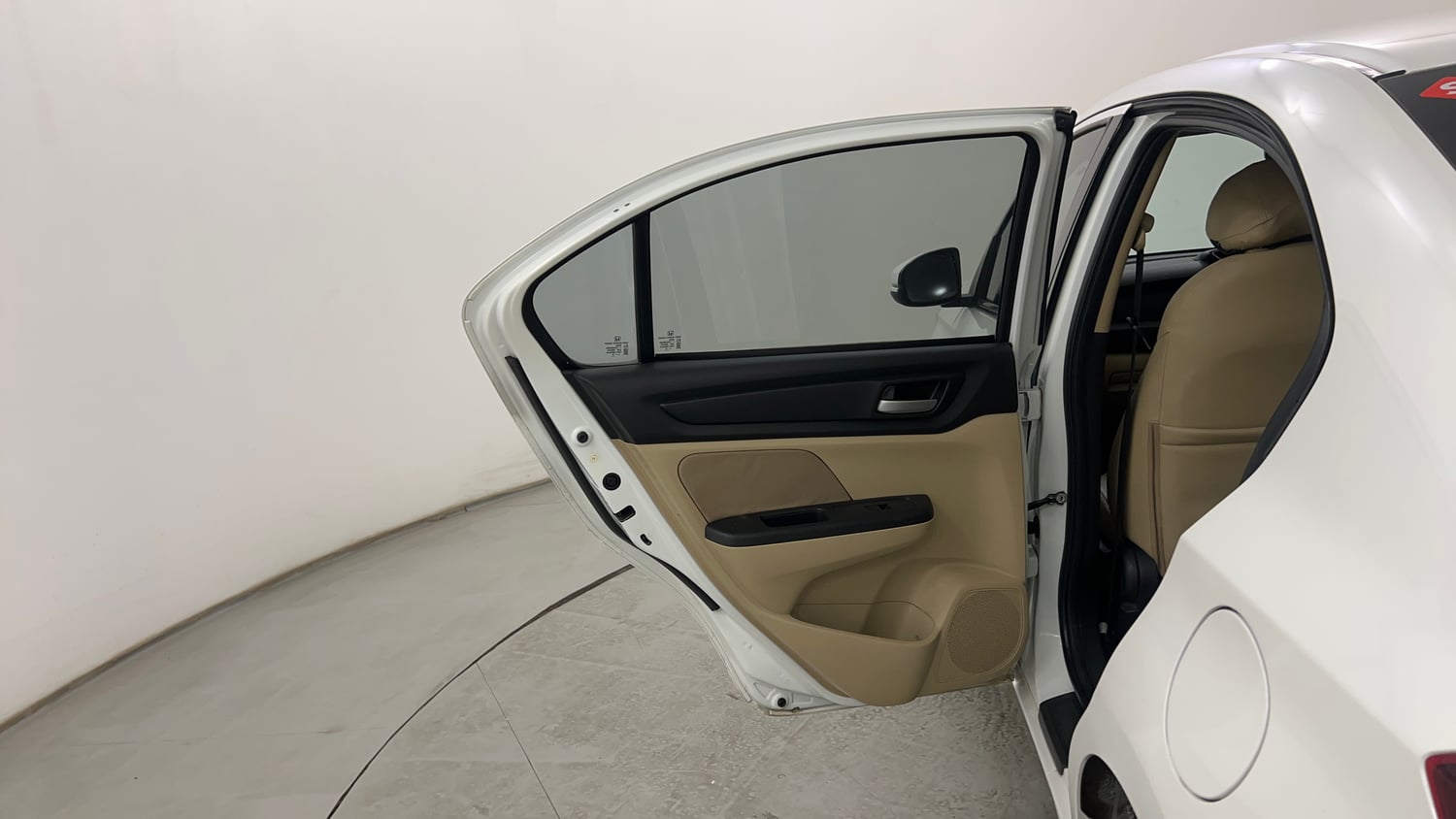 Used 2018 Honda Amaze 1.2 VX MT Petrol Petrol Manual interior LEFT REAR DOOR OPEN VIEW