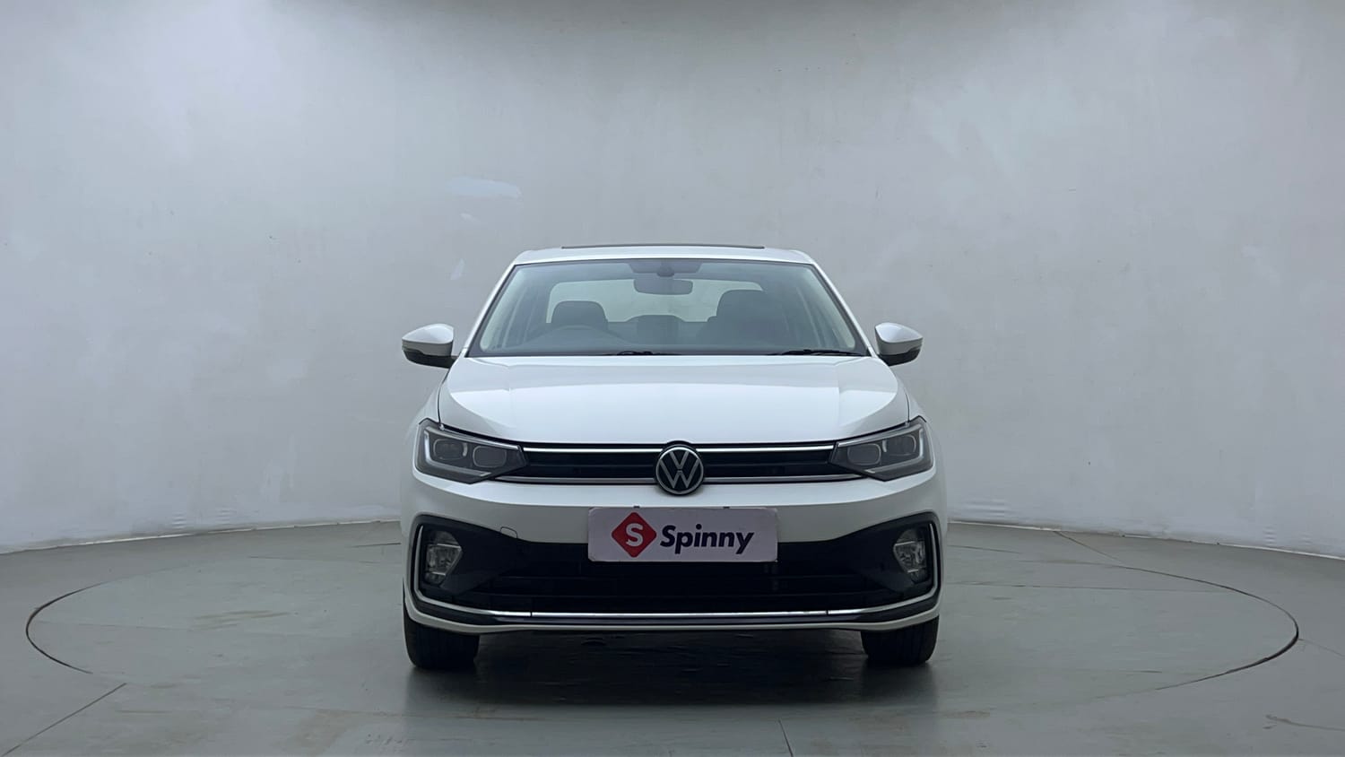 Used 2022 Volkswagen Virtus Topline 1.0 TSI AT Petrol Automatic exterior FRONT VIEW