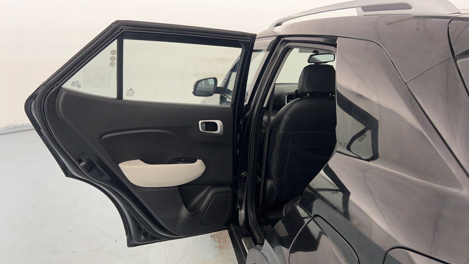 Used 2024 Hyundai Venue SX 1.2 Petrol Petrol Manual interior LEFT REAR DOOR OPEN VIEW