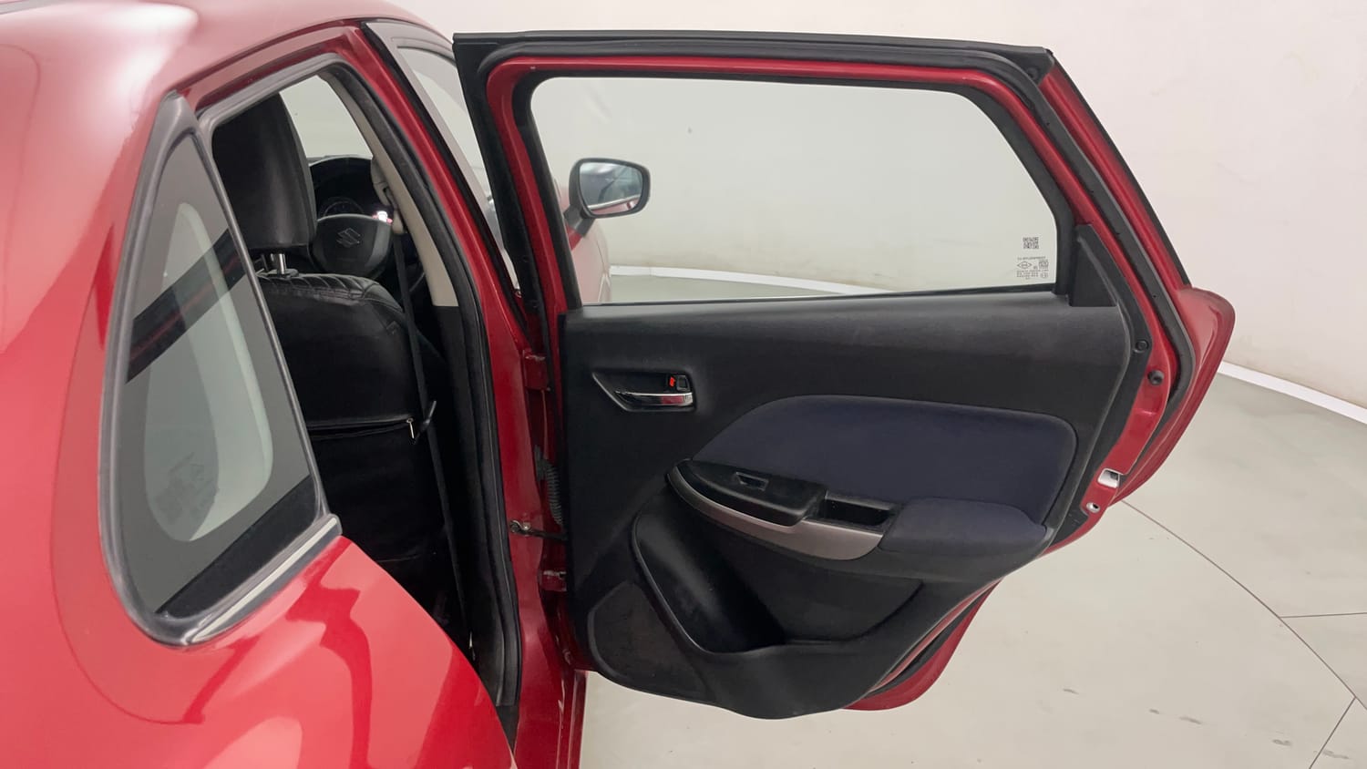 Used 2020 Maruti Suzuki Baleno Zeta Petrol Manual interior RIGHT REAR DOOR OPEN VIEW