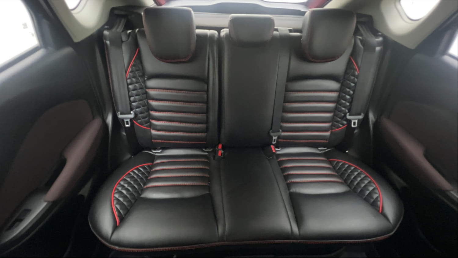 Used 2024 Maruti Suzuki Fronx Delta Plus 1.2L AGS Petrol Automatic interior REAR SEAT CONDITION VIEW