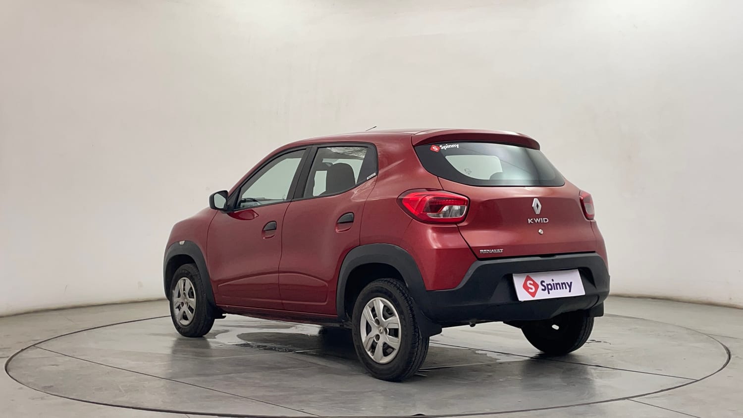 Used 2016 Renault Kwid RXT Petrol Manual exterior LEFT REAR CORNER VIEW