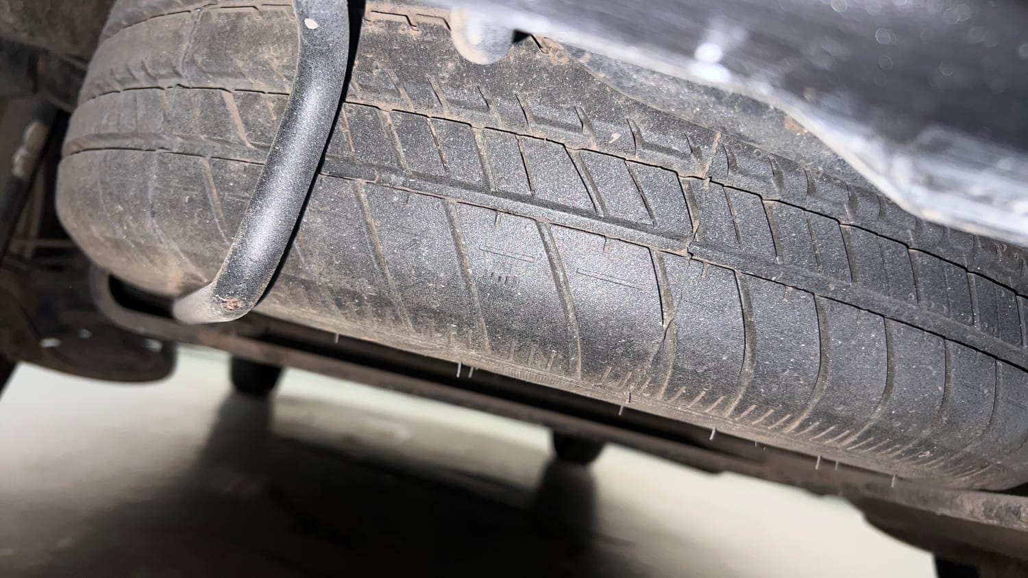Used 2016 Maruti Suzuki Ertiga ZXI Petrol Manual tyres SPARE TYRE VIEW