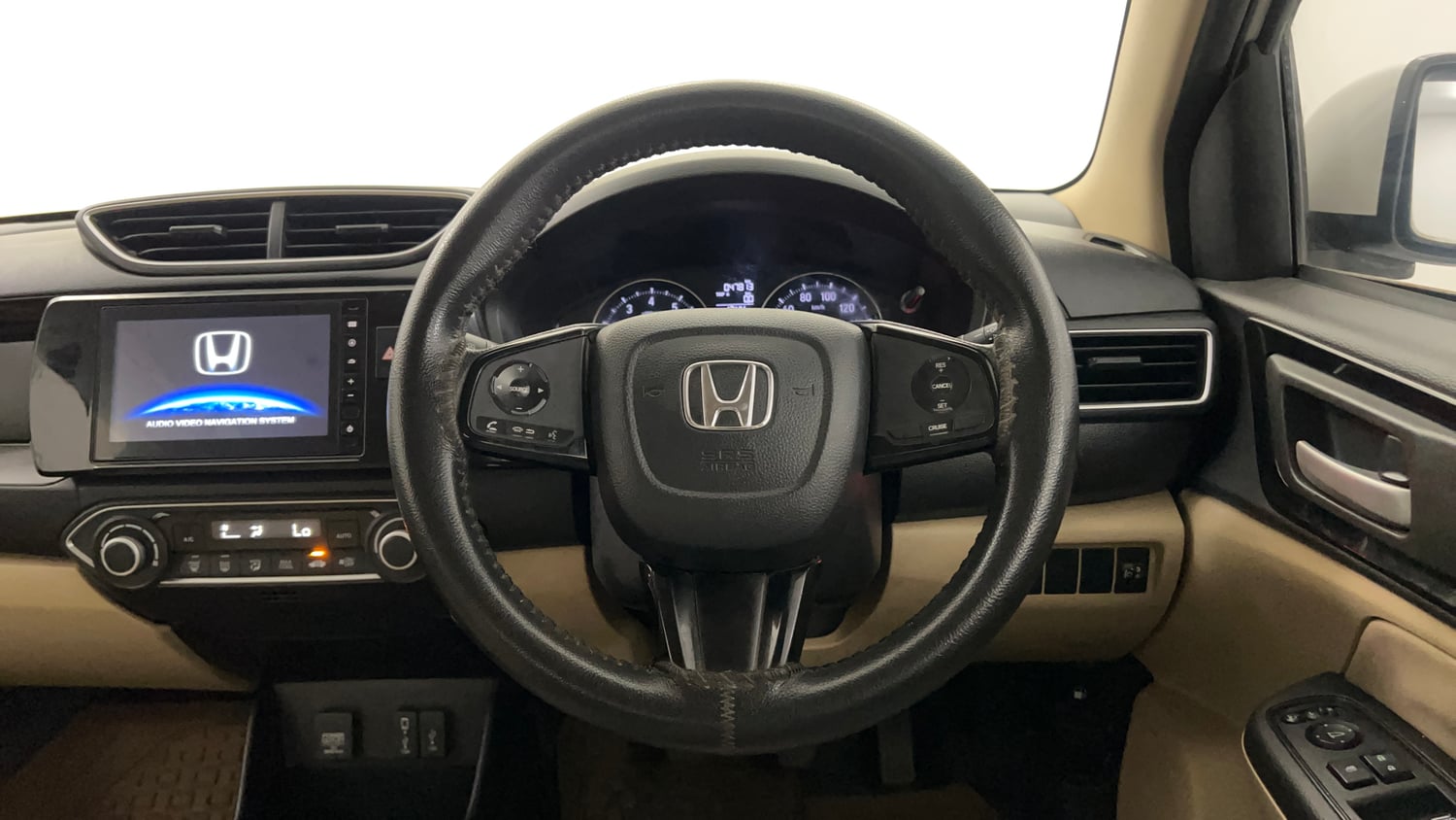 Used 2018 Honda Amaze 1.2 VX MT Petrol Petrol Manual interior STEERING VIEW