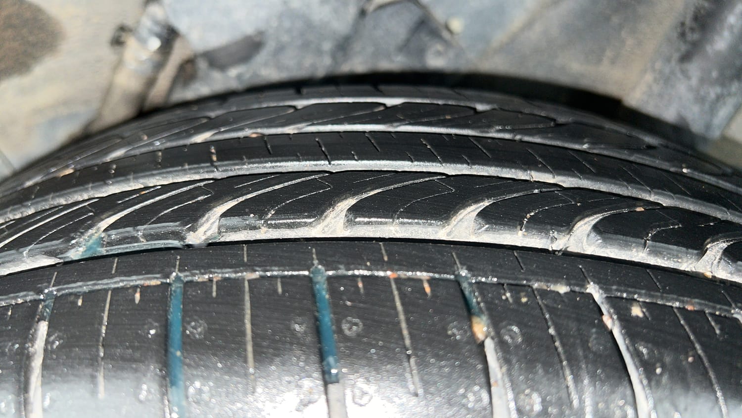 Used 2024 Hyundai Venue SX 1.2 Petrol Petrol Manual tyres LEFT REAR TYRE TREAD VIEW