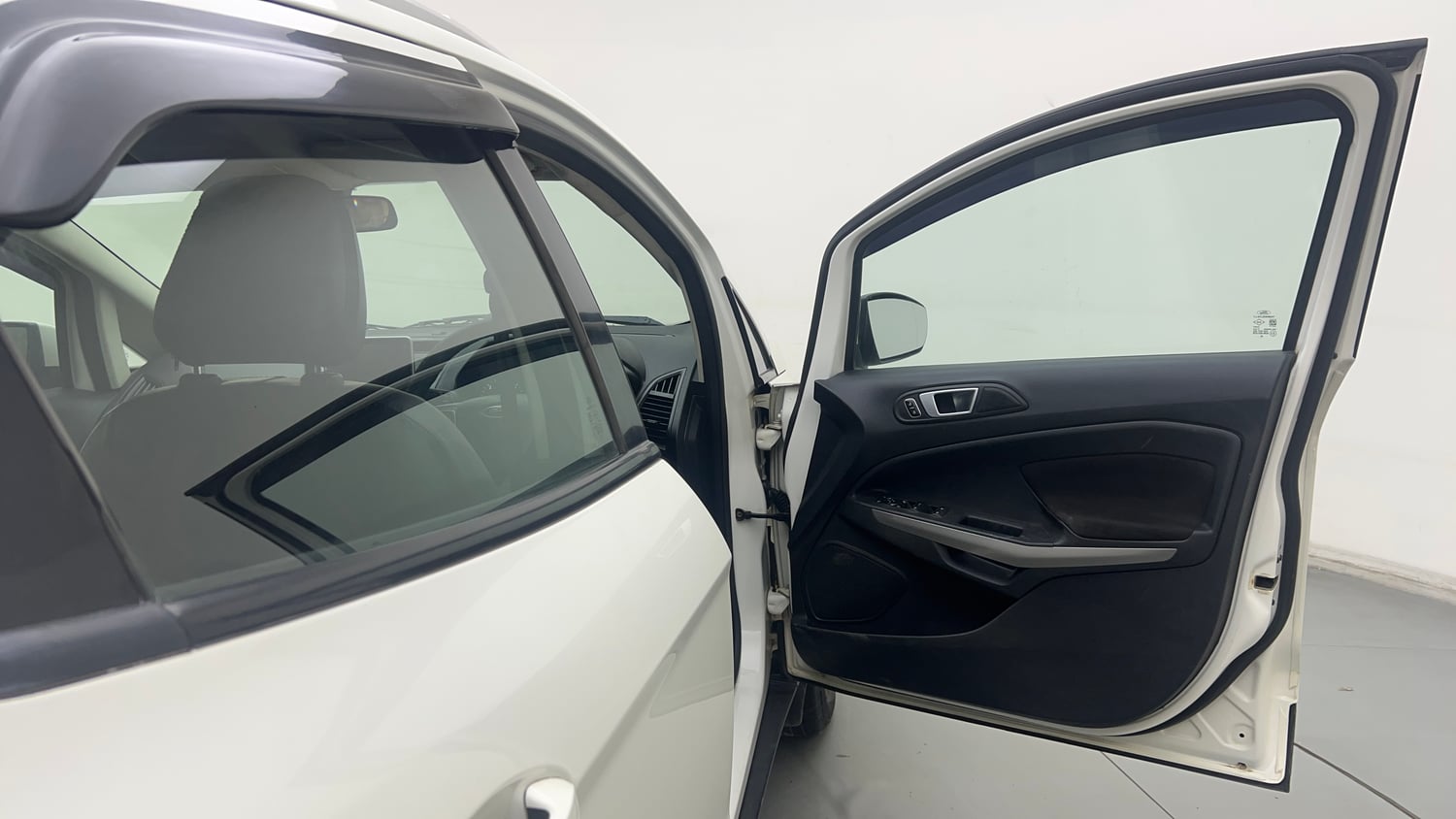 Used 2018 Ford EcoSport Titanium 1.5L TDCi Diesel Manual interior RIGHT FRONT DOOR OPEN VIEW