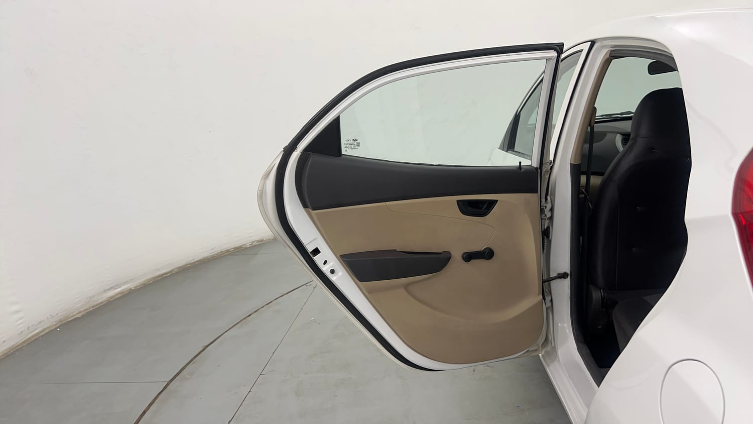 Used 2012 Hyundai Eon Era Petrol Manual interior LEFT REAR DOOR OPEN VIEW