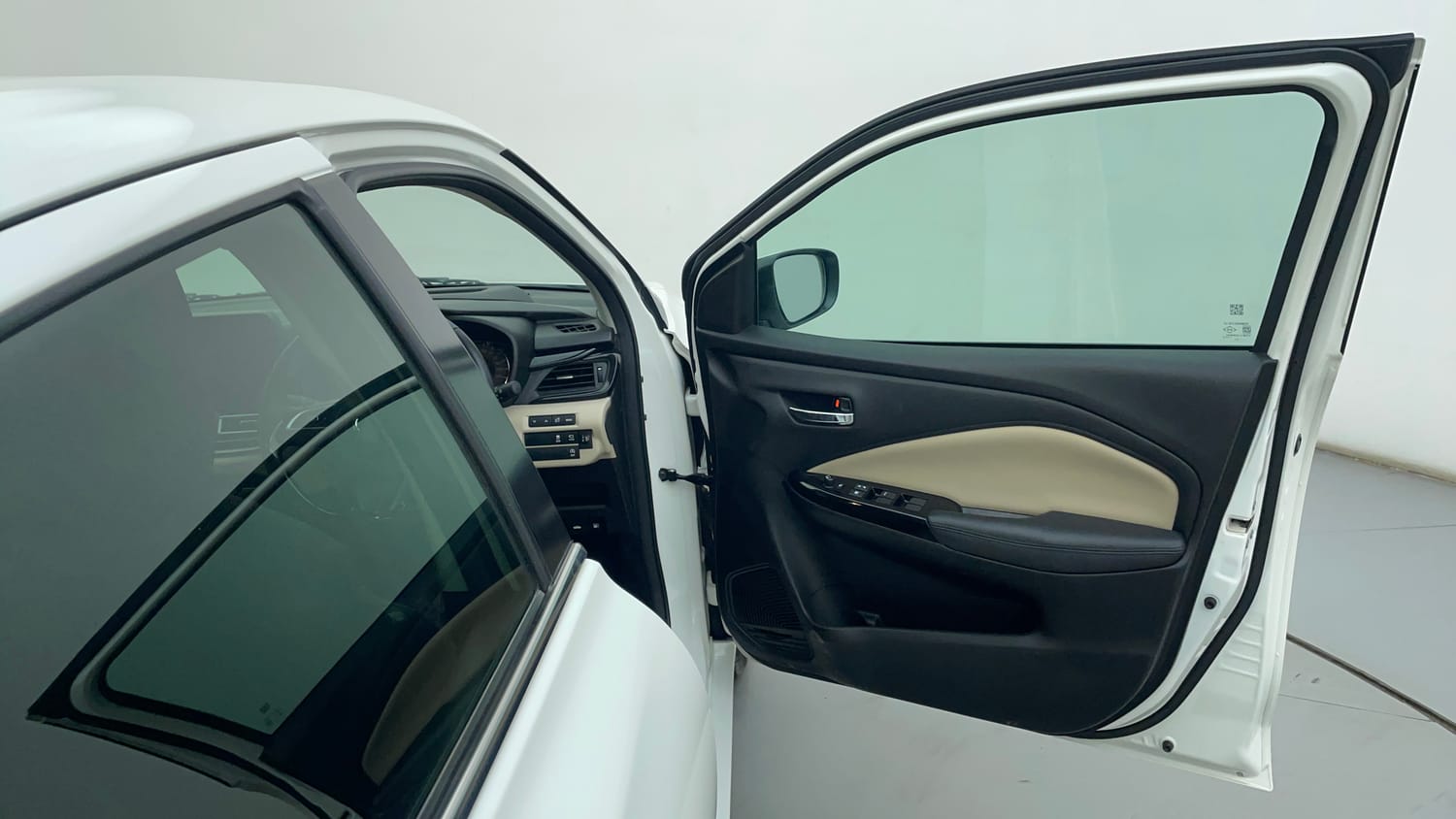 Used 2023 Toyota Glanza V AMT Petrol Automatic interior RIGHT FRONT DOOR OPEN VIEW