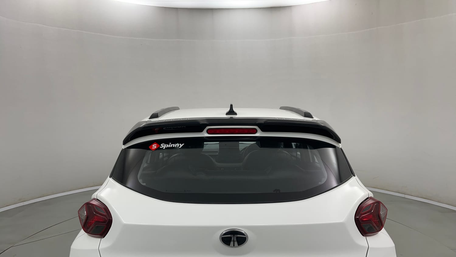 Used 2025 Tata Punch Adventure Sunroof AMT Petrol Automatic exterior BACK WINDSHIELD VIEW