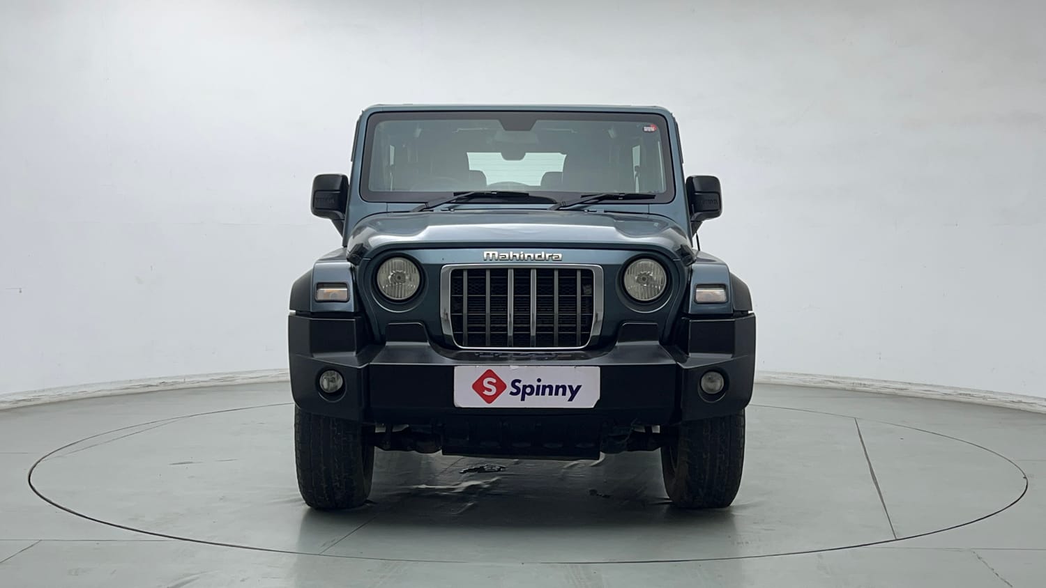 Used 2022 mahindra Thar LX Hard Top Petrol AT 4WD Petrol Automatic exterior FRONT VIEW