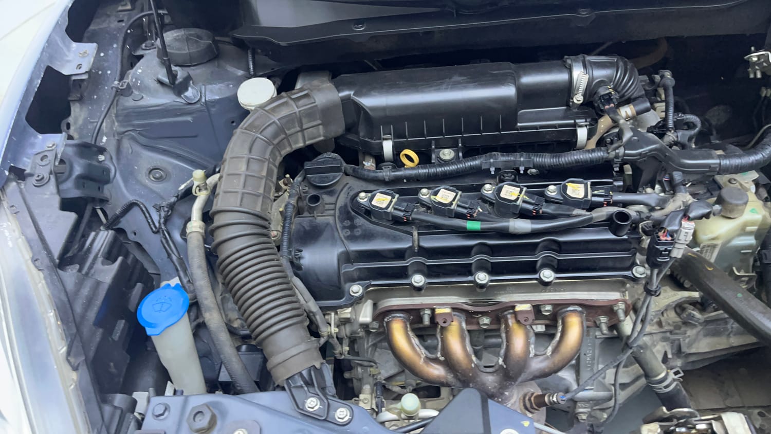 Used 2018 Maruti Suzuki Dzire ZXi Plus AMT Petrol Automatic engine ENGINE RIGHT SIDE VIEW
