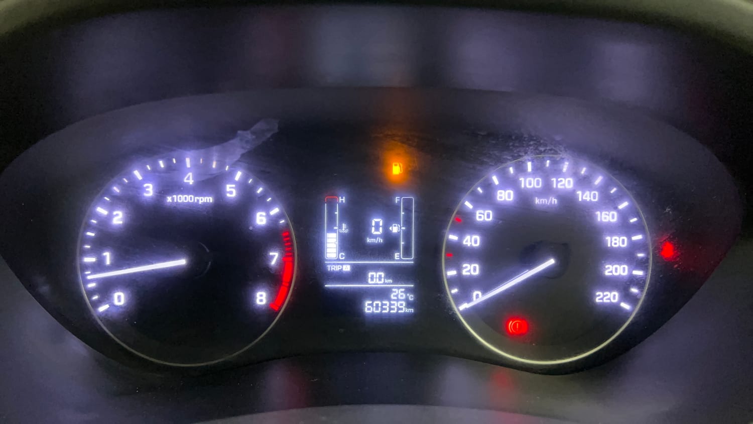 Used 2015 Hyundai Elite i20 Sportz 1.2 Petrol Manual interior CLUSTERMETER VIEW