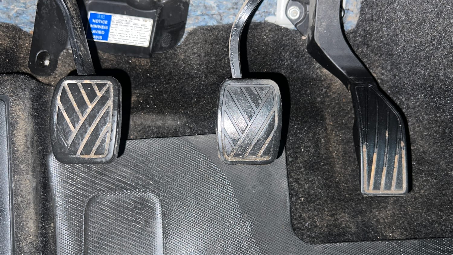 Used 2022 Toyota Urban Cruiser High Grade MT Petrol Manual interior PEDALS VIEW