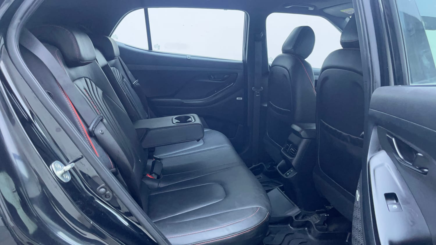 Used 2024 Hyundai Creta N-Line N10 1.5 Turbo DCT Petrol Automatic interior RIGHT SIDE REAR DOOR CABIN VIEW