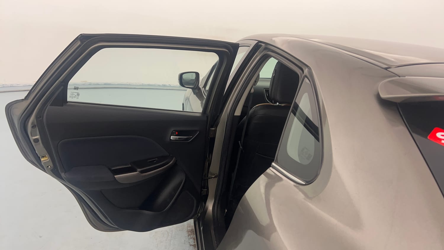 Used 2020 Maruti Suzuki Baleno Zeta Petrol Manual interior LEFT REAR DOOR OPEN VIEW