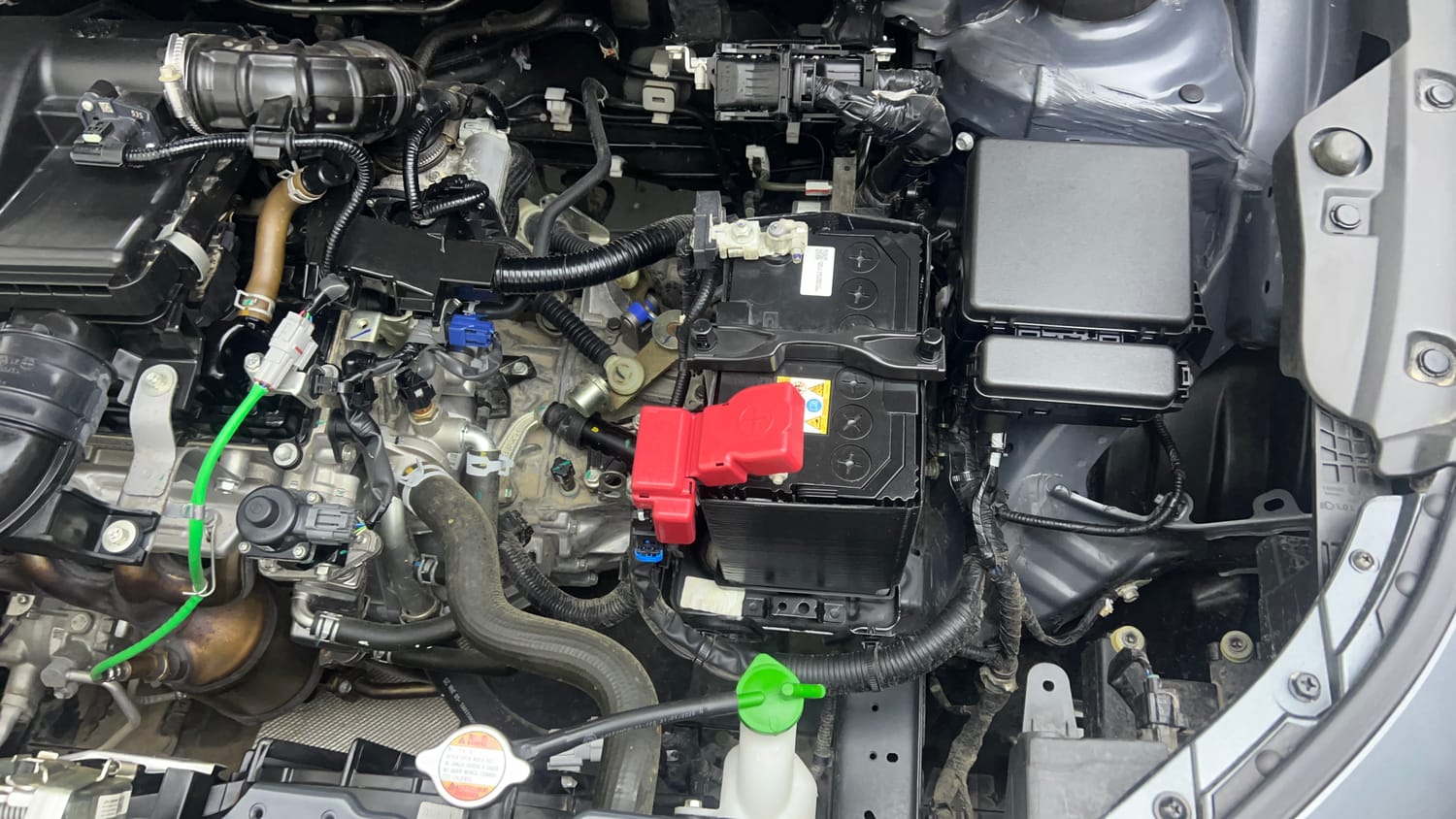 Used 2025 Maruti Suzuki Fronx Sigma 1.2L MT Petrol Manual engine ENGINE LEFT SIDE VIEW