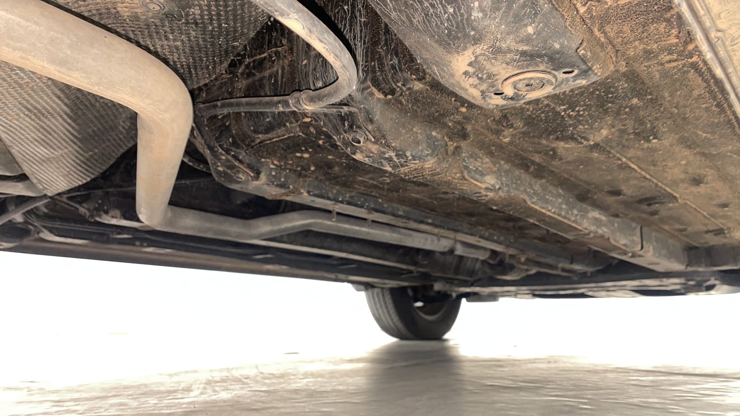 Used 2026 Hyundai Venue 1.2 Kappa Petrol MT HX 5+ Petrol Manual extra REAR RIGHT UNDERBODY VIEW