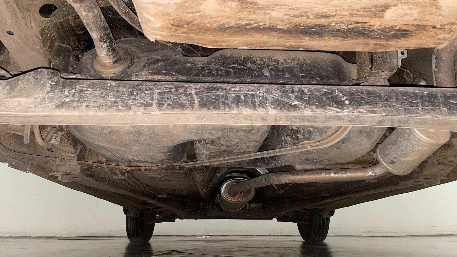 Used 2023 Maruti Suzuki Alto K10 VXi Petrol Manual extra REAR UNDERBODY VIEW (TAKEN FROM REAR)