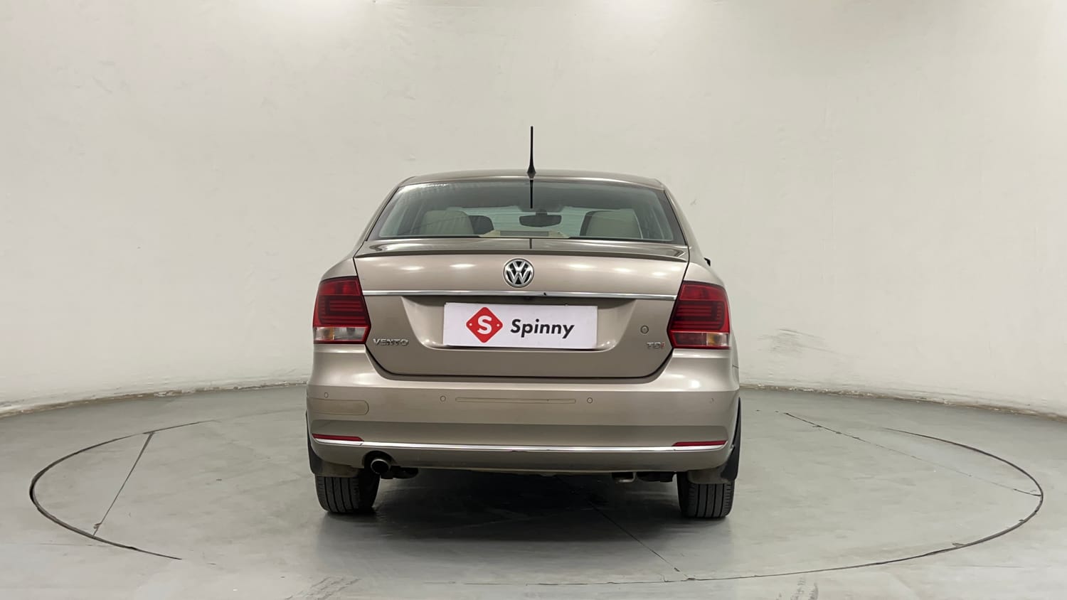 Used 2019 Volkswagen Vento Highline Plus 1.5 AT (D) 16 Alloy Diesel Automatic exterior BACK VIEW
