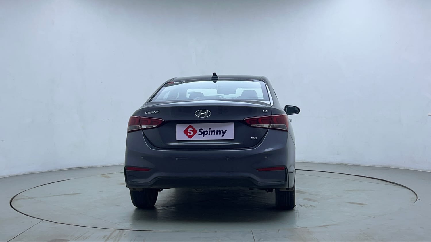 Used 2019 Hyundai Verna SX Plus 1.6 VTVT AT Petrol Automatic exterior LEFT REAR CORNER VIEW