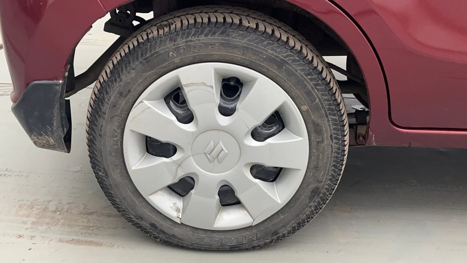 Used 2019 Maruti Suzuki Alto K10 VXI CNG (Outside Fitted) Cng Manual tyres RIGHT REAR TYRE RIM VIEW