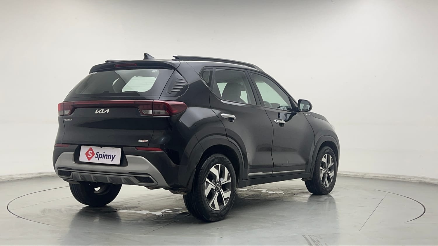 Used 2023 Kia Sonet HTX 1.0 DCT Petrol Automatic exterior RIGHT REAR CORNER VIEW
