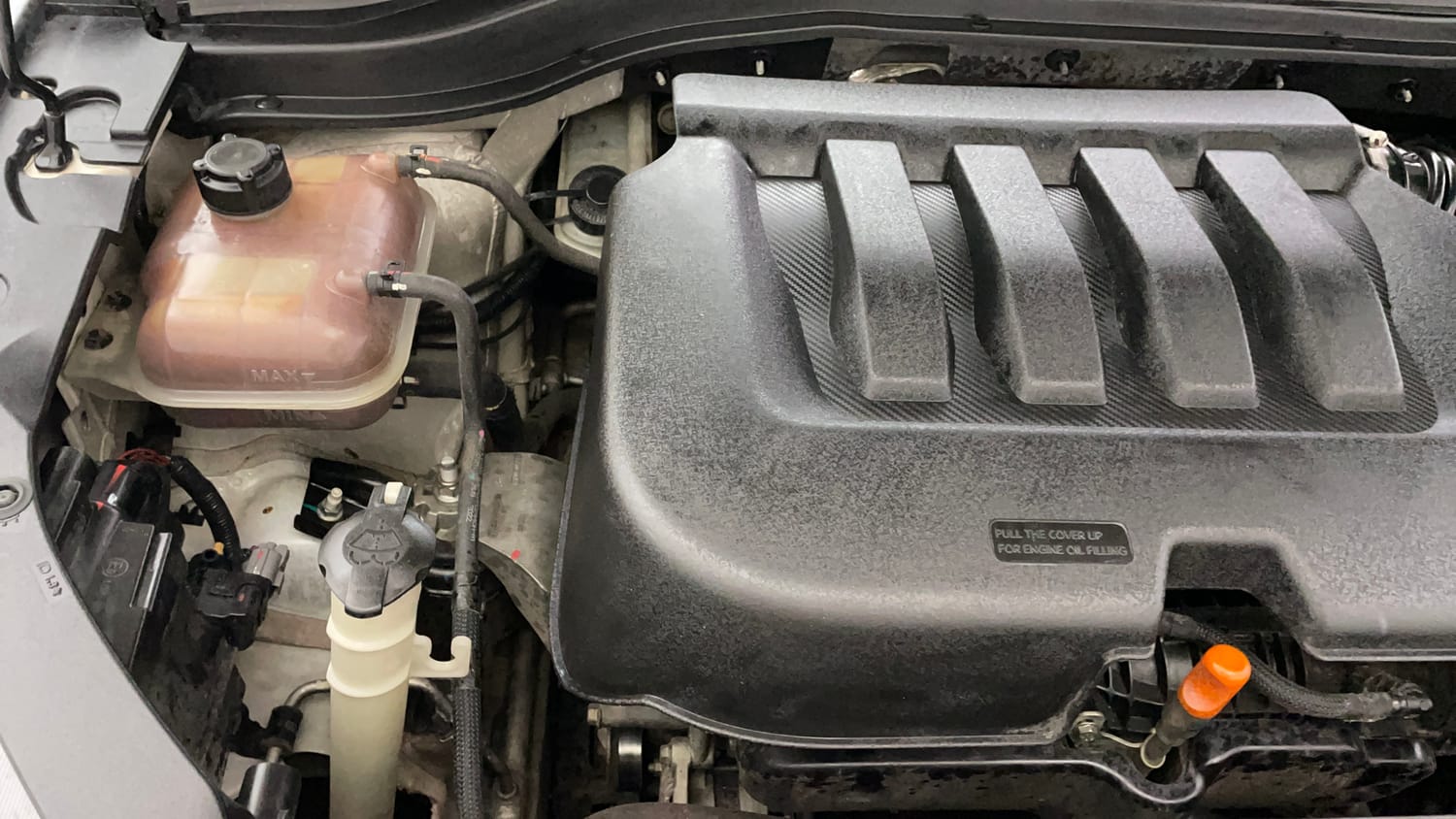 Used 2023 Mahindra XUV700 AX 5 Petrol AT 5 STR Petrol Automatic engine ENGINE RIGHT SIDE VIEW