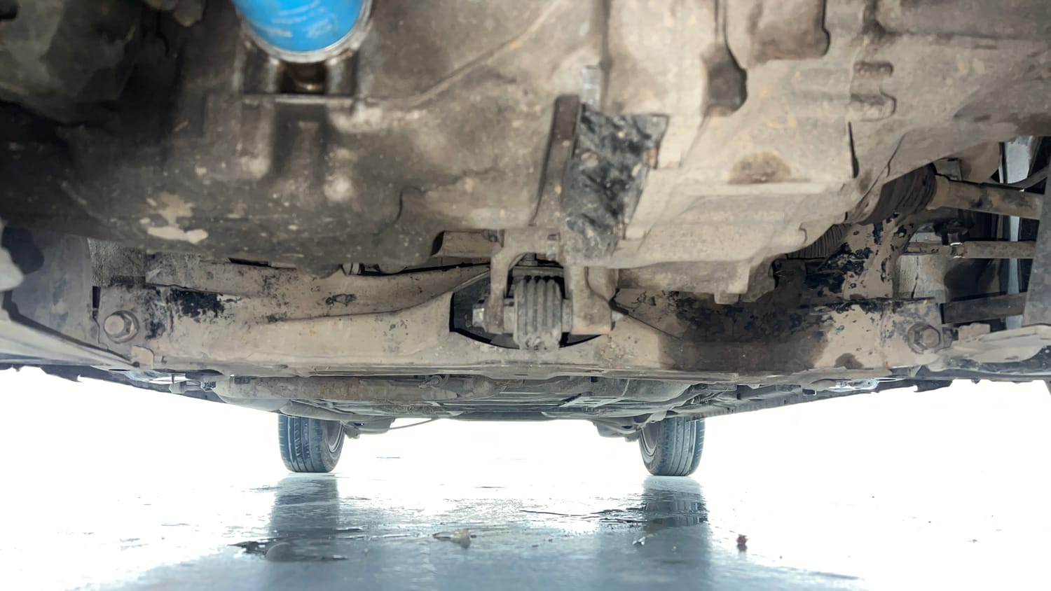 Used 2015 Honda Jazz VX Petrol Petrol Manual extra FRONT LEFT UNDERBODY VIEW