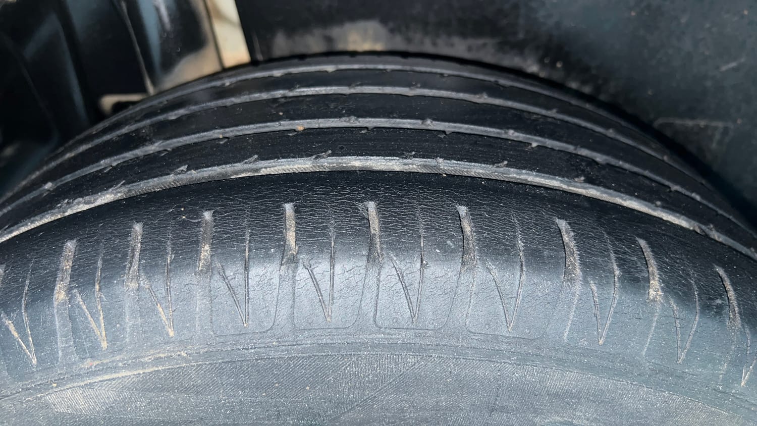 Used 2022 Toyota Urban Cruiser High Grade MT Petrol Manual tyres RIGHT REAR TYRE TREAD VIEW