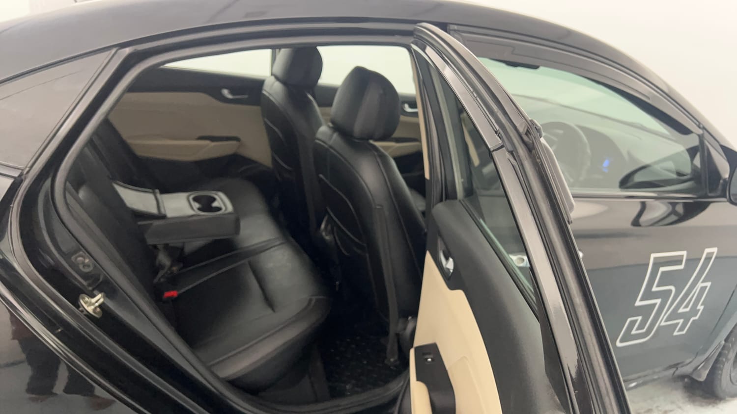 Used 2018 Hyundai Verna SX (O) 1.6 VTVT AT Petrol Automatic interior RIGHT SIDE REAR DOOR CABIN VIEW