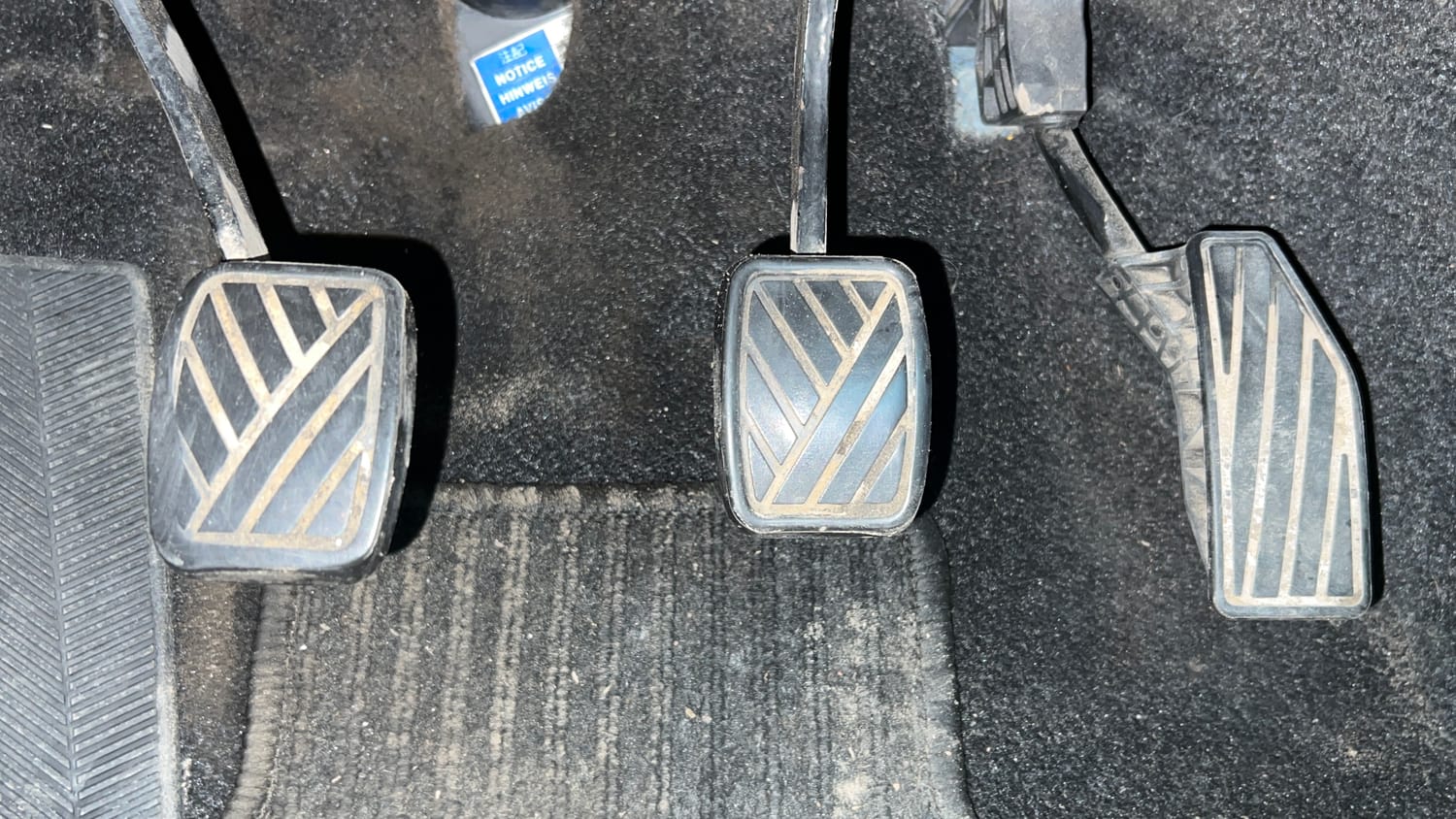 Used 2017 Maruti Suzuki Baleno Delta 1.2 Petrol Manual interior PEDALS VIEW
