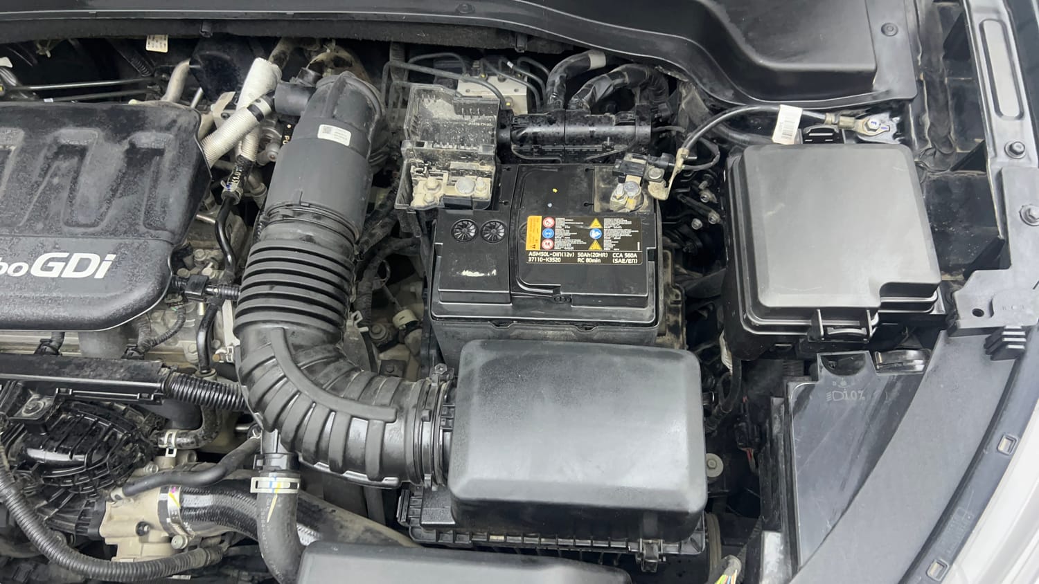 Used 2023 Kia Sonet HTX 1.0 DCT Petrol Automatic engine ENGINE LEFT SIDE VIEW