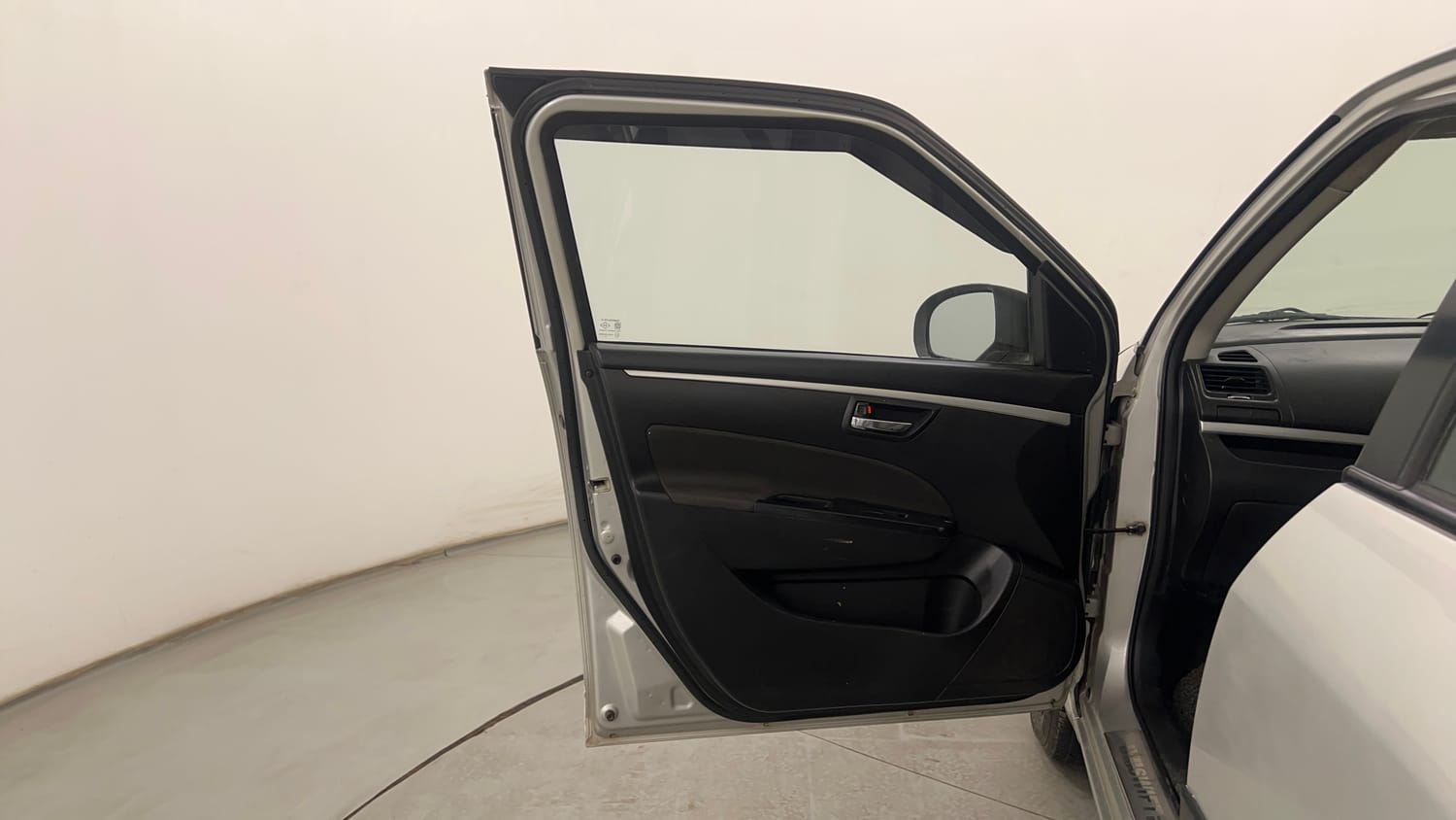 Used 2013 Maruti Suzuki Swift VXi Petrol Manual interior LEFT FRONT DOOR OPEN VIEW