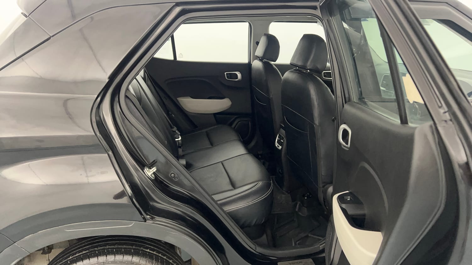 Used 2024 Hyundai Venue SX 1.2 Petrol Petrol Manual interior RIGHT SIDE REAR DOOR CABIN VIEW