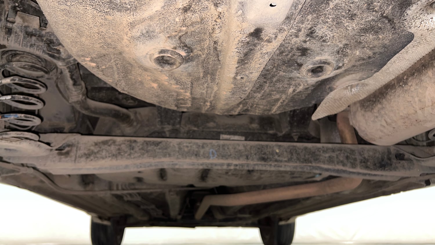 Used 2022 Kia Sonet GTX Plus 1.5 AT Diesel Automatic extra REAR UNDERBODY VIEW (TAKEN FROM REAR)