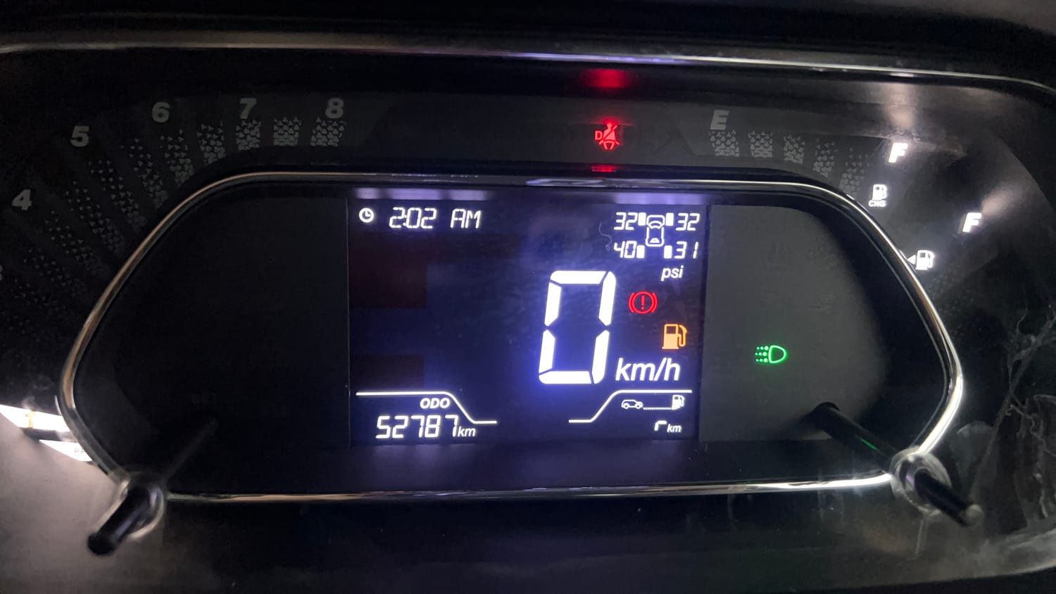 Used 2023 Tata Tigor XZ Plus CNG Cng Manual interior CLUSTERMETER VIEW