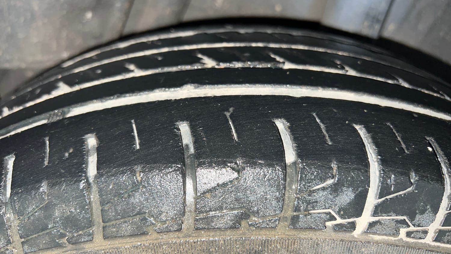 Used 2015 Honda Jazz VX Petrol Petrol Manual tyres LEFT REAR TYRE TREAD VIEW
