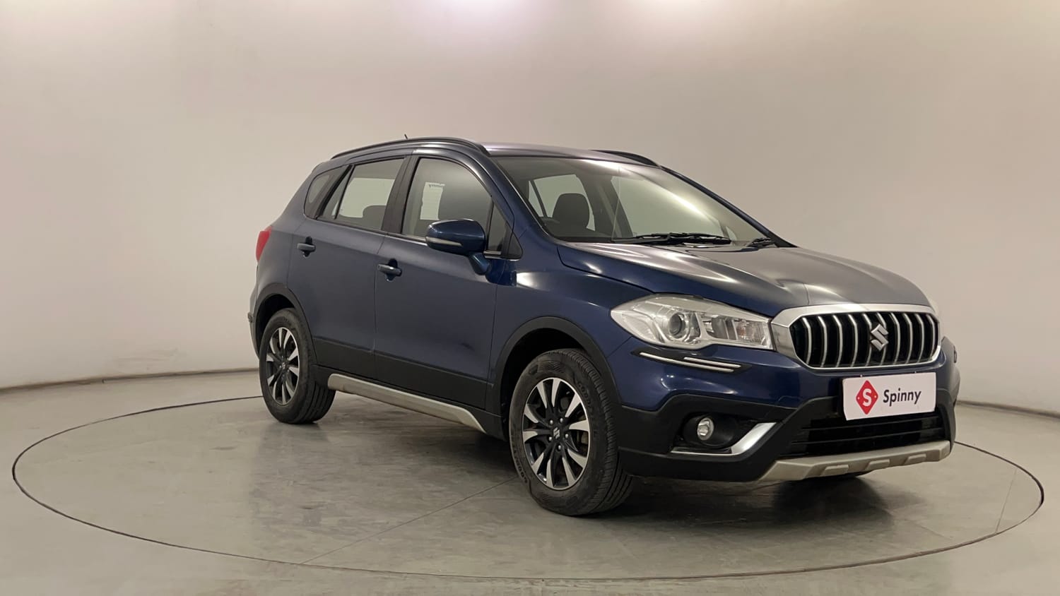 Used 2021 Maruti Suzuki S-Cross Zeta Petrol Manual exterior RIGHT FRONT CORNER VIEW