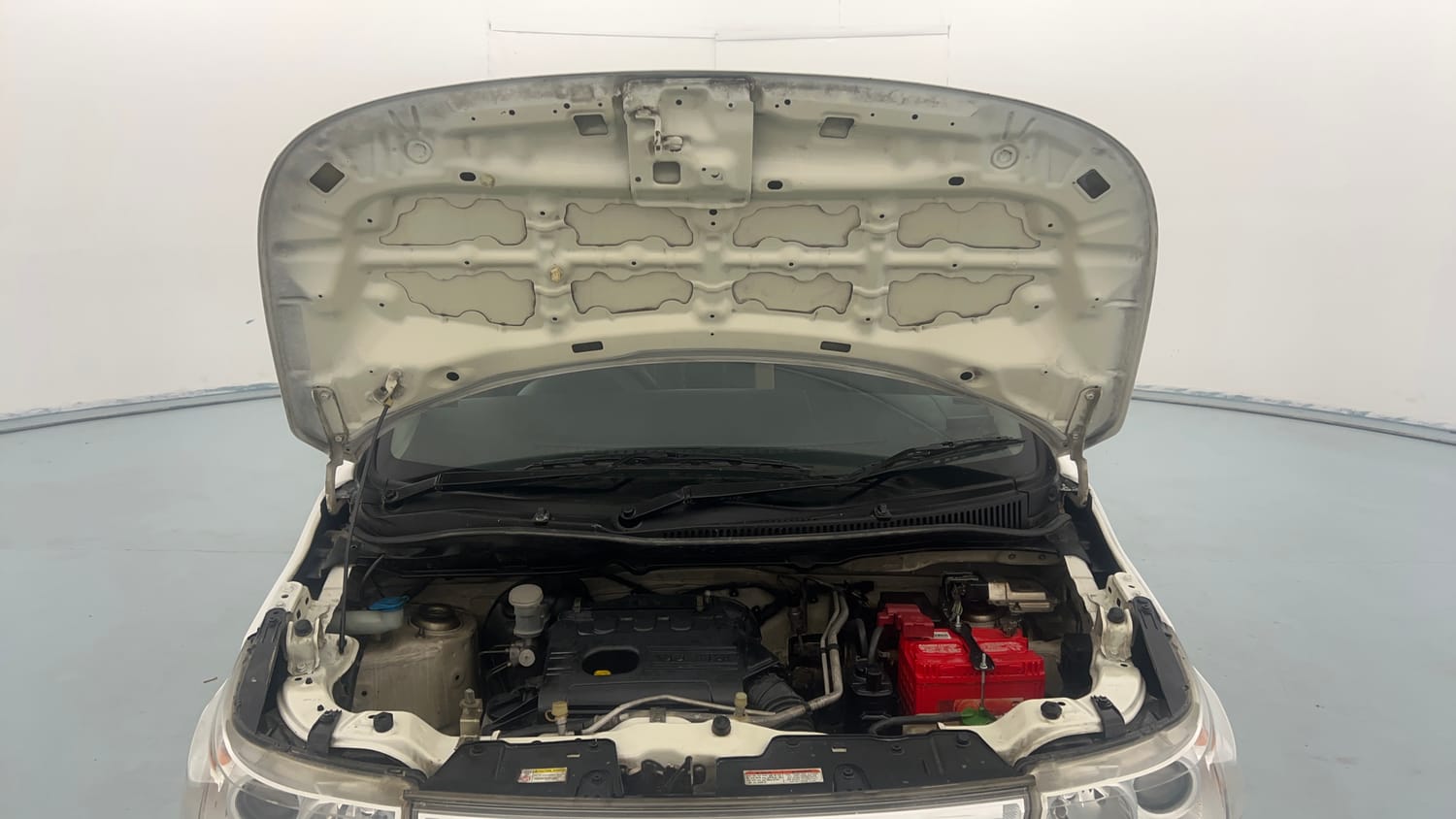 Used 2017 Maruti Suzuki Wagon R VXI+ AMT Petrol Automatic engine ENGINE & BONNET OPEN FRONT VIEW