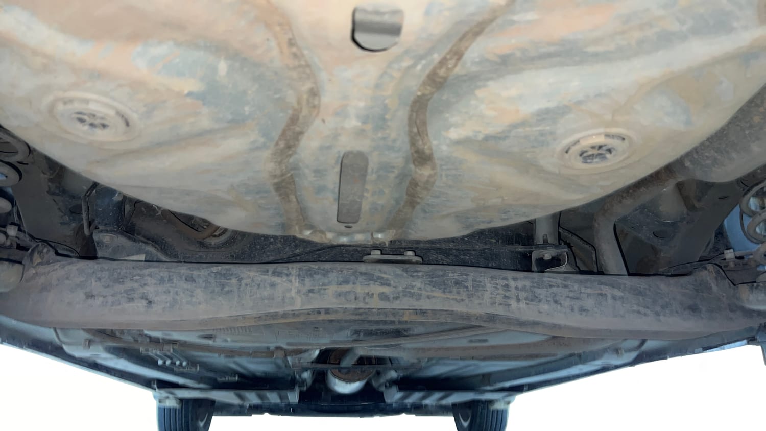 Used 2025 Maruti Suzuki Baleno Sigma MT Petrol Manual extra REAR UNDERBODY VIEW (TAKEN FROM REAR)