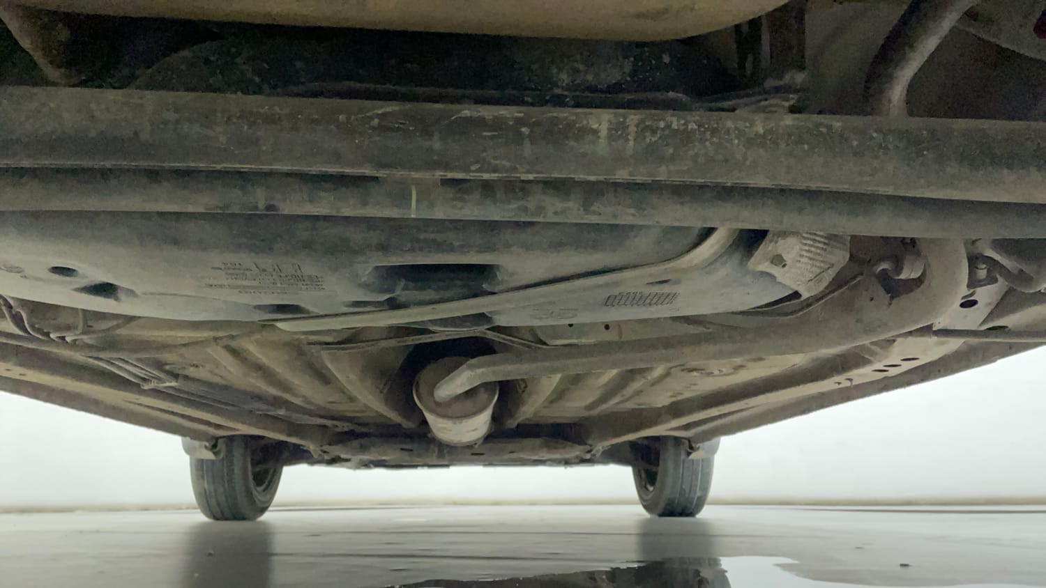 Used 2024 Maruti Suzuki Ignis Sigma 1.2 MT Petrol Manual extra REAR UNDERBODY VIEW (TAKEN FROM REAR)