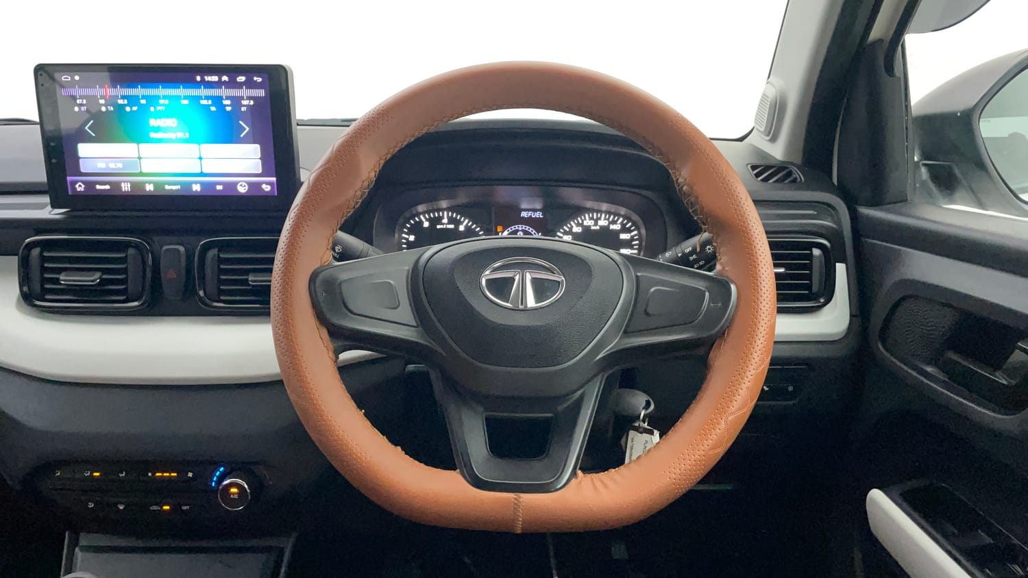 Used 2023 Tata Punch Pure MT Petrol Manual interior STEERING VIEW