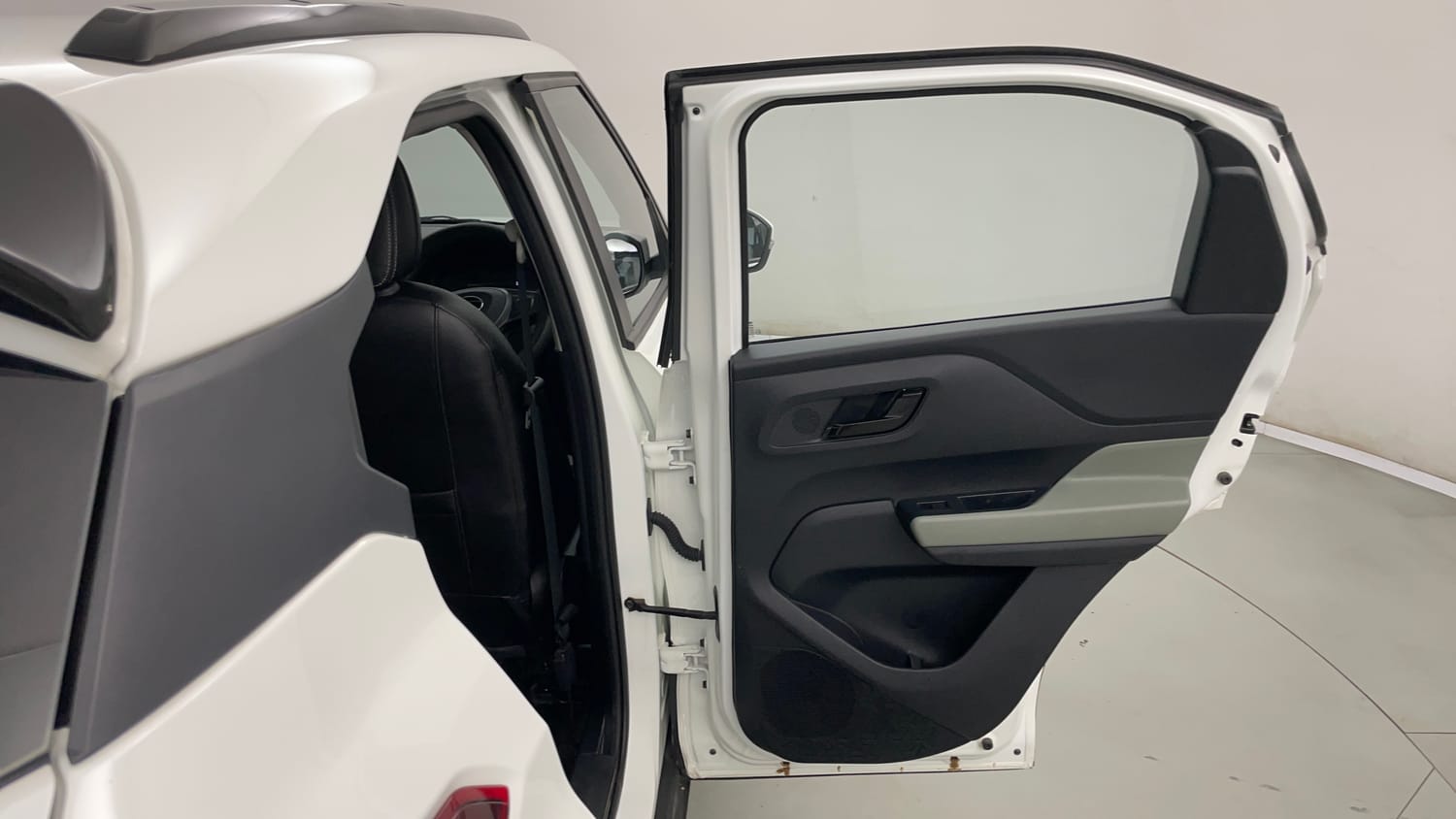 Used 2025 Tata Punch Adventure Sunroof AMT Petrol Automatic interior RIGHT REAR DOOR OPEN VIEW