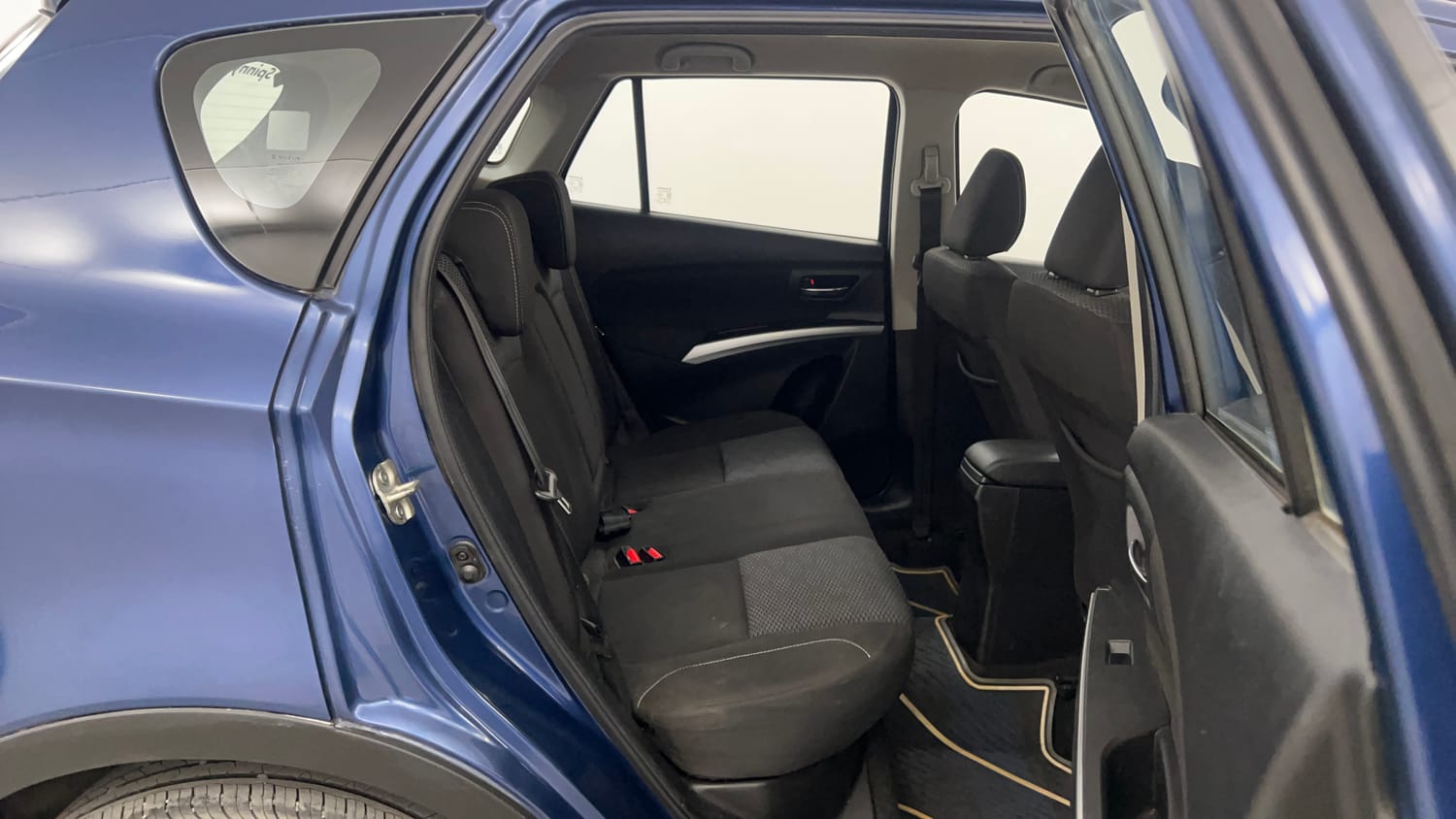 Used 2021 Maruti Suzuki S-Cross Zeta Petrol Manual interior RIGHT SIDE REAR DOOR CABIN VIEW