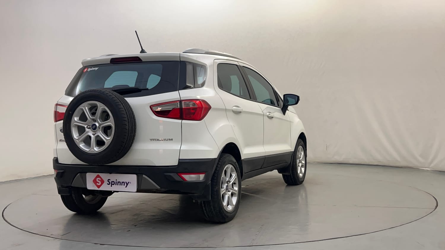 Used 2021 Ford EcoSport Titanium Plus 1.5L Ti-VCT AT Petrol Automatic exterior RIGHT REAR CORNER VIEW