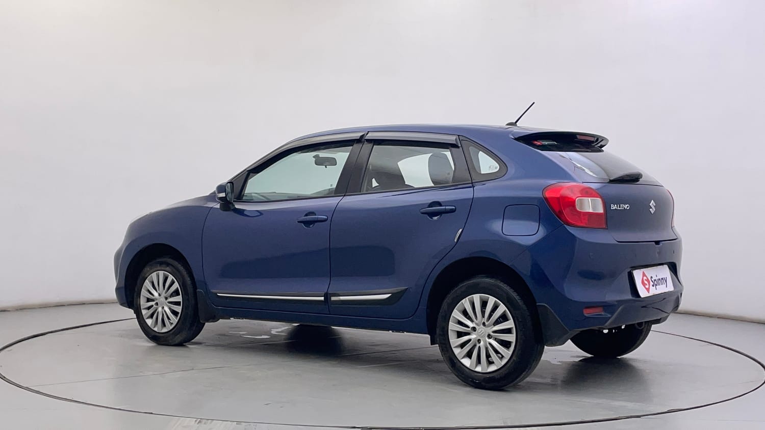 Used 2022 Maruti Suzuki Baleno Delta Petrol Manual exterior LEFT REAR CORNER VIEW