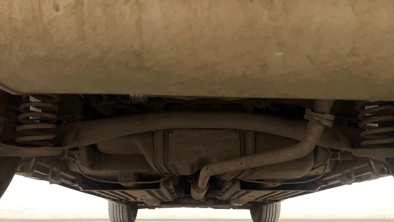 Used 2021 Maruti Suzuki S-Cross Zeta Petrol Manual extra REAR UNDERBODY VIEW (TAKEN FROM REAR)